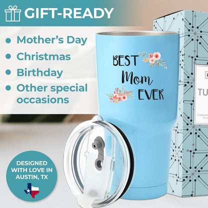 DISCONTINUED Mom Tumbler 30Oz, Coffee Tumbler for Women, Coffee Mugs for Mom, Best Mom Mug, Coffee Mug for Women, Tumbler for Mom Travel Mug, Mothers Day Gifts for Mom Gifts, Mom Birthday Gifts