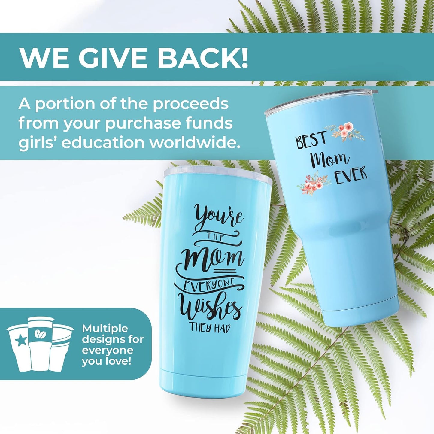 DISCONTINUED Mom Tumbler 20Oz, Coffee Tumbler for Women, Coffee Mugs for Mom, Best Mom Mug, Coffee Mug for Women, Tumbler for Mom Travel Mug, Mothers Day Gifts for Mom Gifts, Mom Birthday Gifts