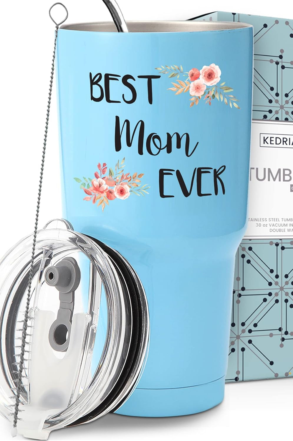 DISCONTINUED Mom Tumbler 30Oz, Coffee Tumbler for Women, Coffee Mugs for Mom, Best Mom Mug, Coffee Mug for Women, Tumbler for Mom Travel Mug, Mothers Day Gifts for Mom Gifts, Mom Birthday Gifts